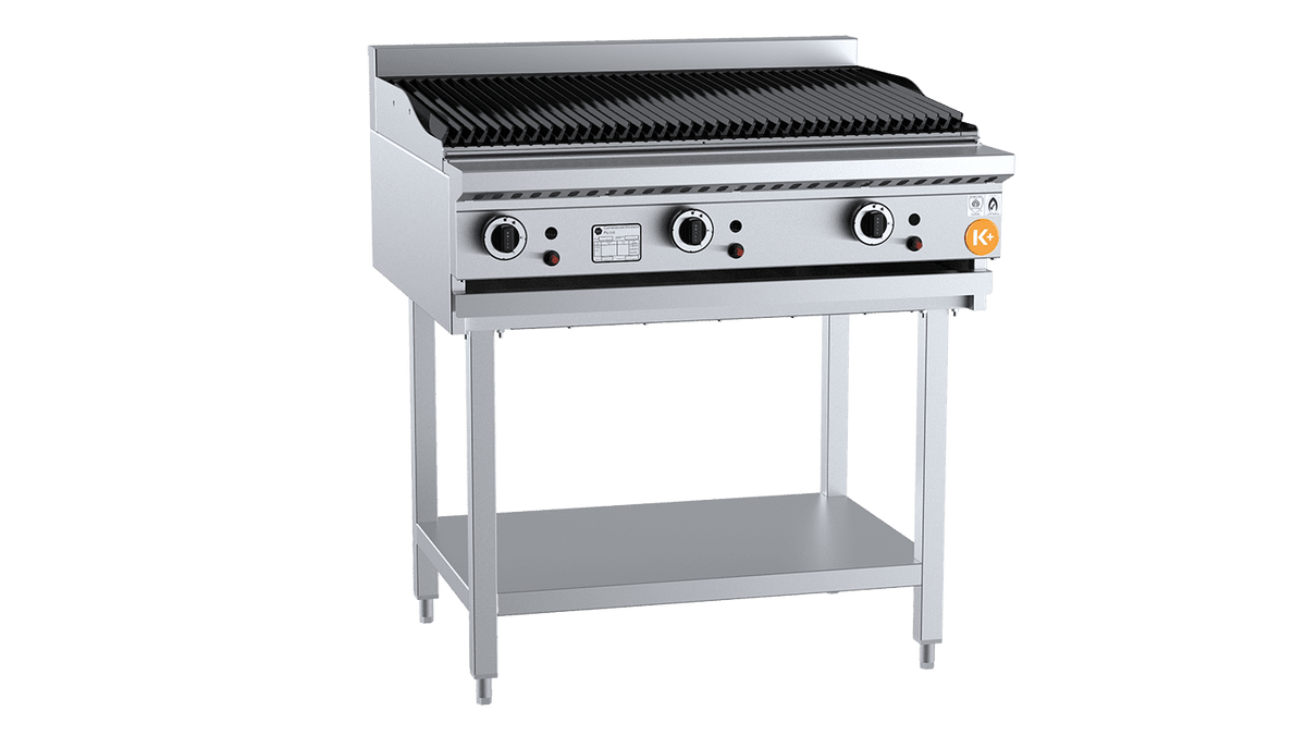 B+S K+ KCBR-9 - Char Broiler On Stand | SilverChef