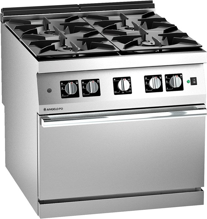 Angelo Po Icon9000 1N1FAAGV - 4 Burner Range Oven