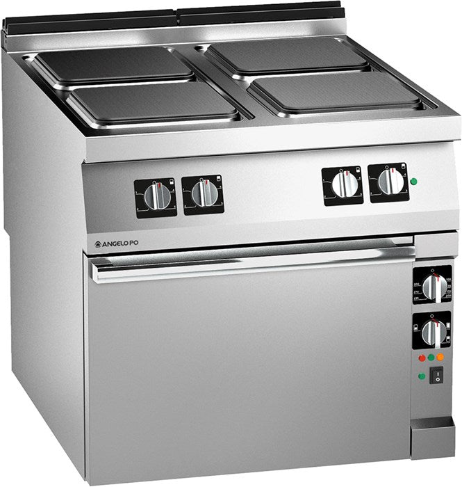 Angelo Po Icon9000 1N1PE4EV - 4 Burner Range Oven