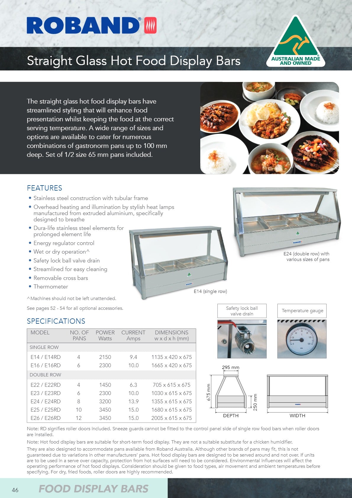 Thumbnail - Roband E26 - Hot Food Display