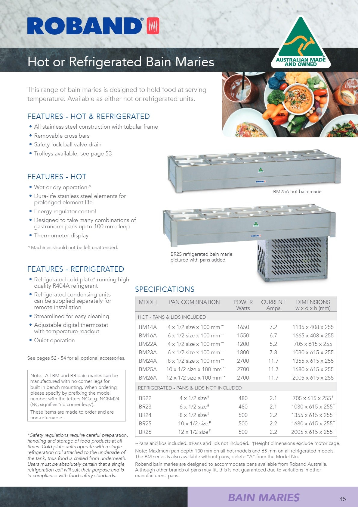 Roband BM26A - Hot Bain Marie