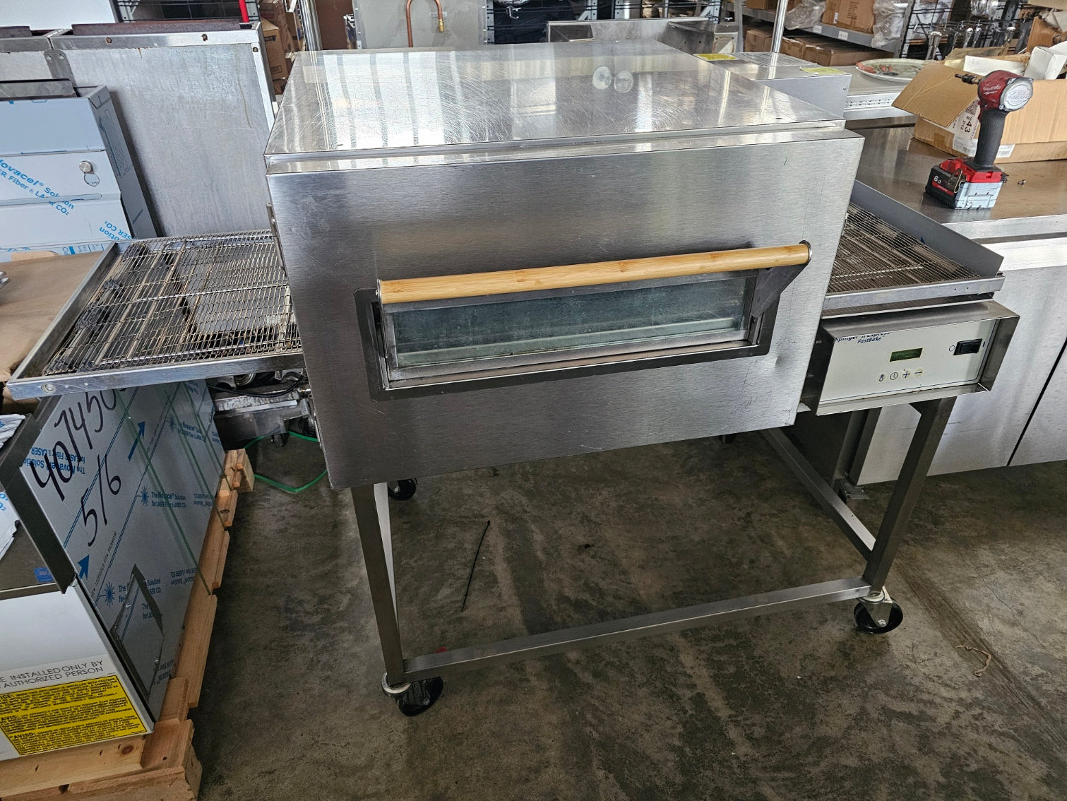 Thumbnail - Lincoln 1155-1 Conveyor Pizza Oven 1100 Series