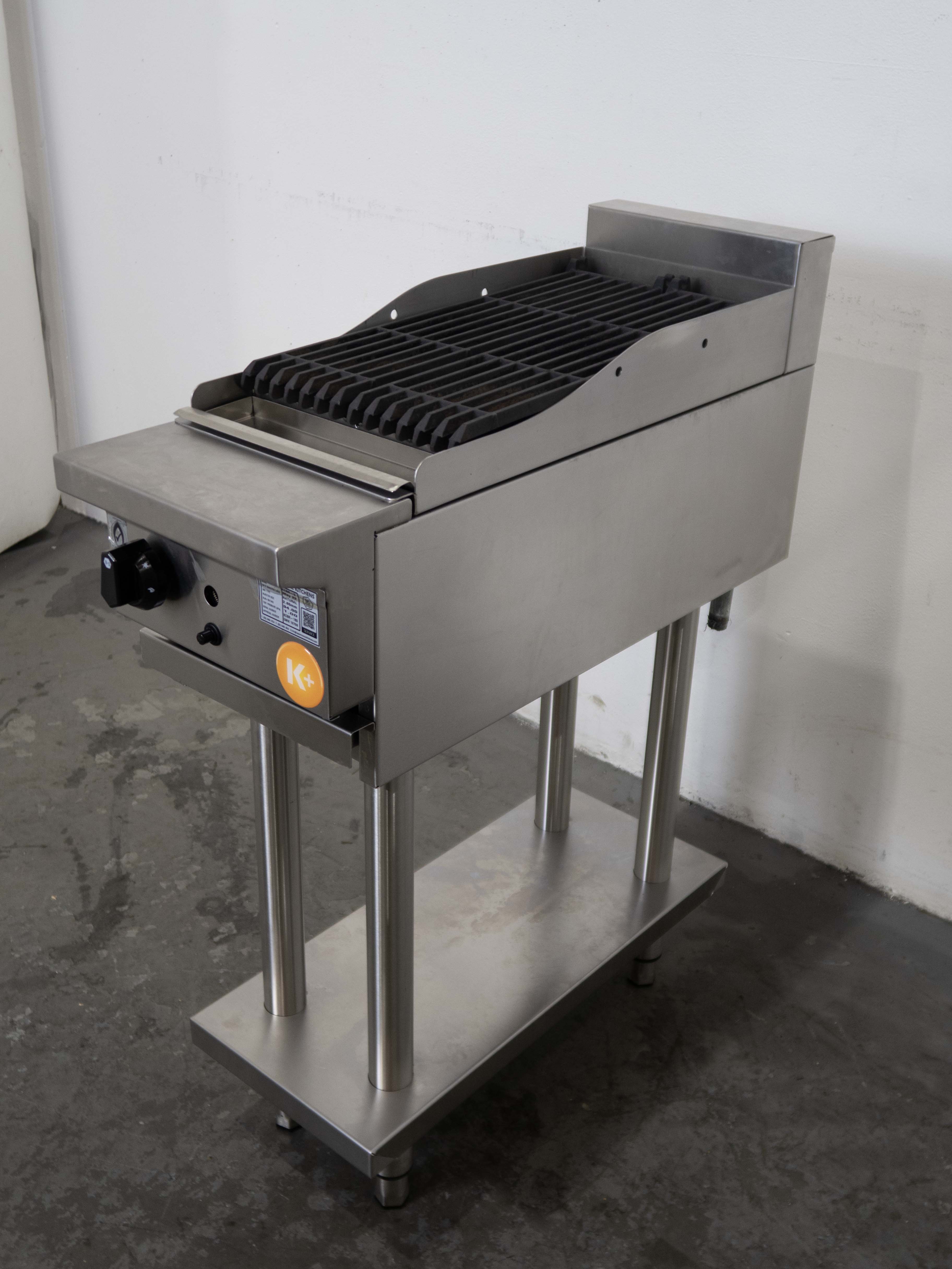 B+S KCBR-2 1 Burner Char Grill | SilverChef