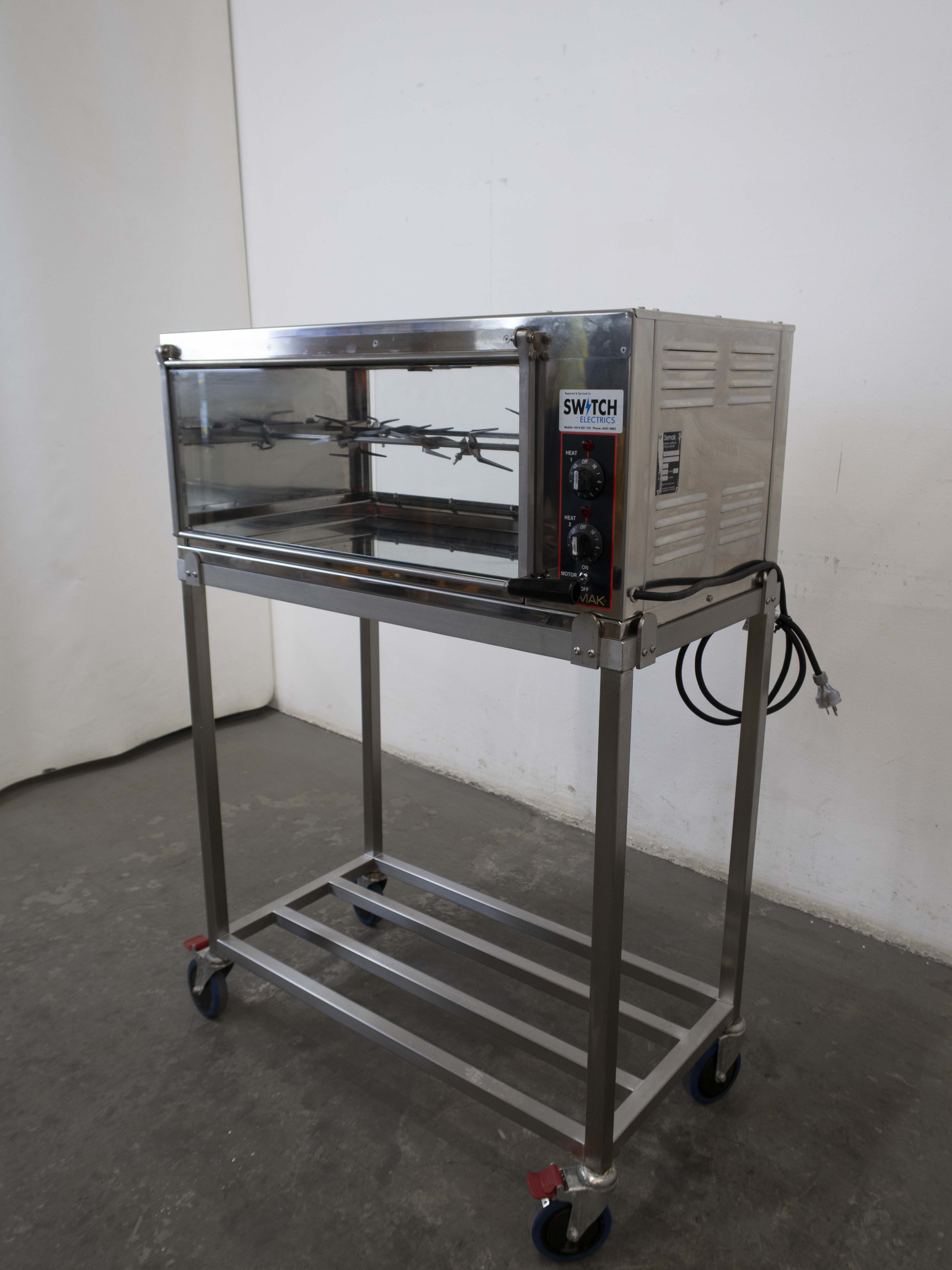 Semak M8 Rotisserie with Trolley