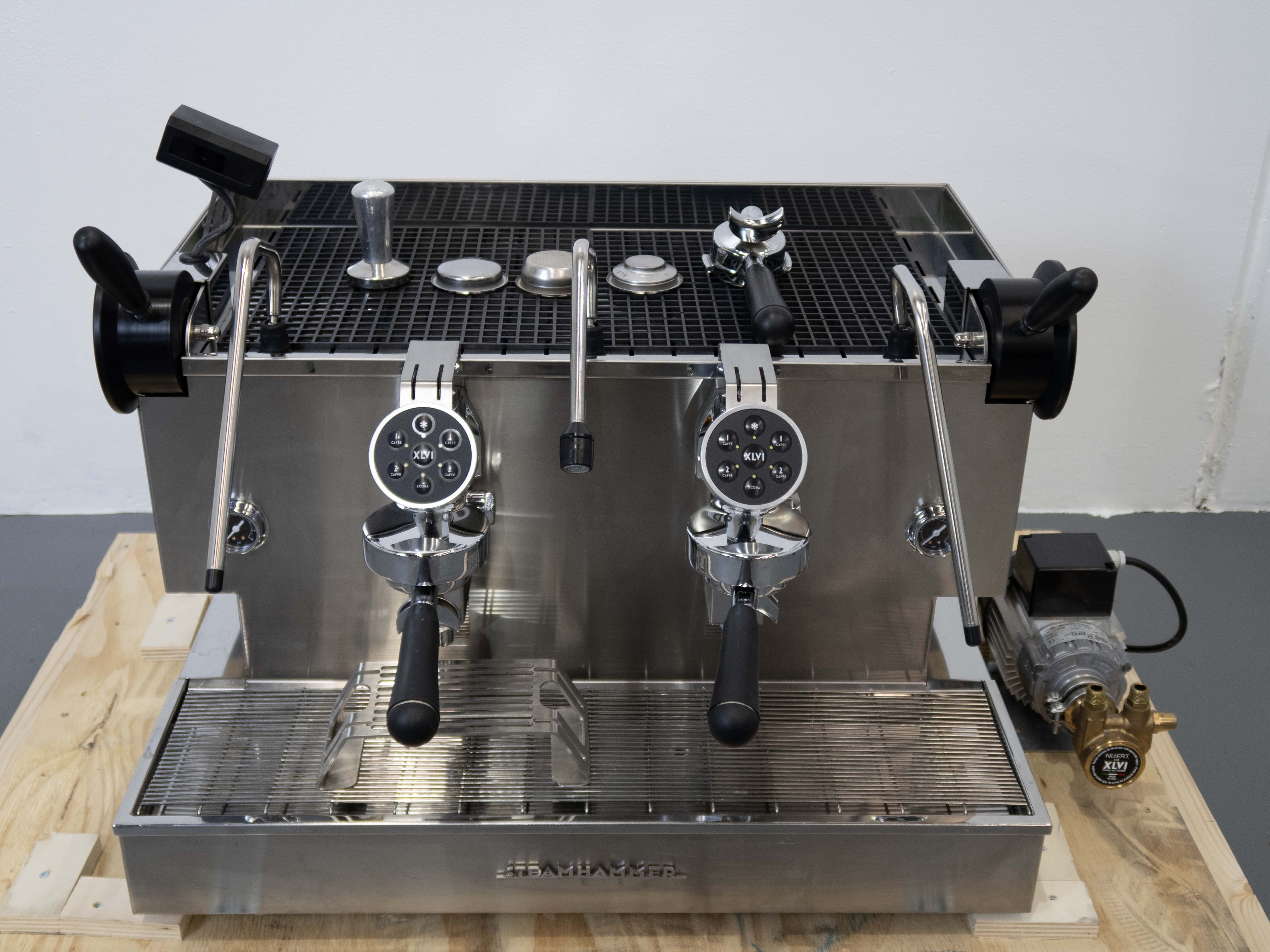 Thumbnail - XLVI  Steamhammer Elettronica Volumetric 2 Group Coffee Machine