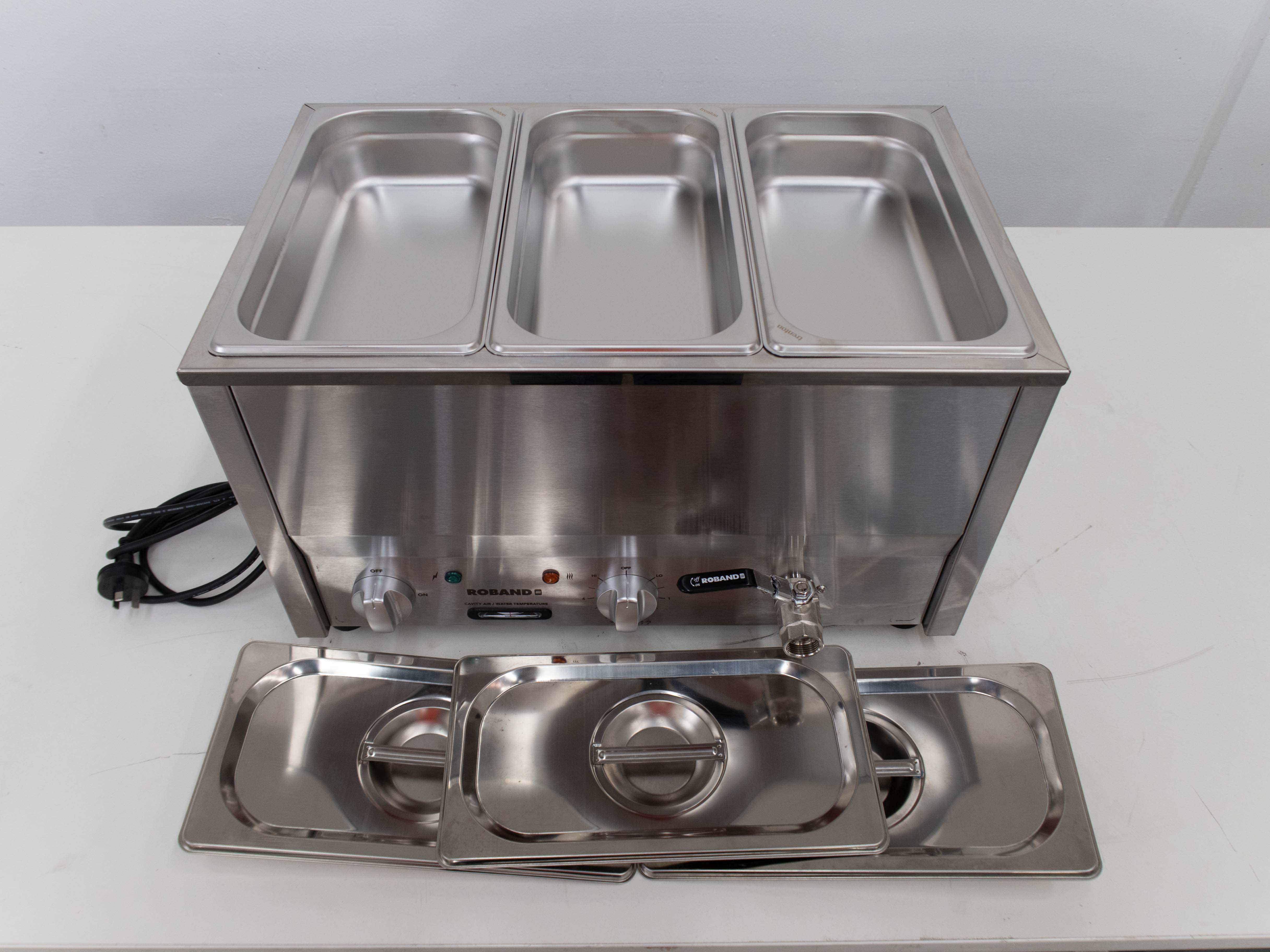 Roband BM2 Countertop Bain Marie