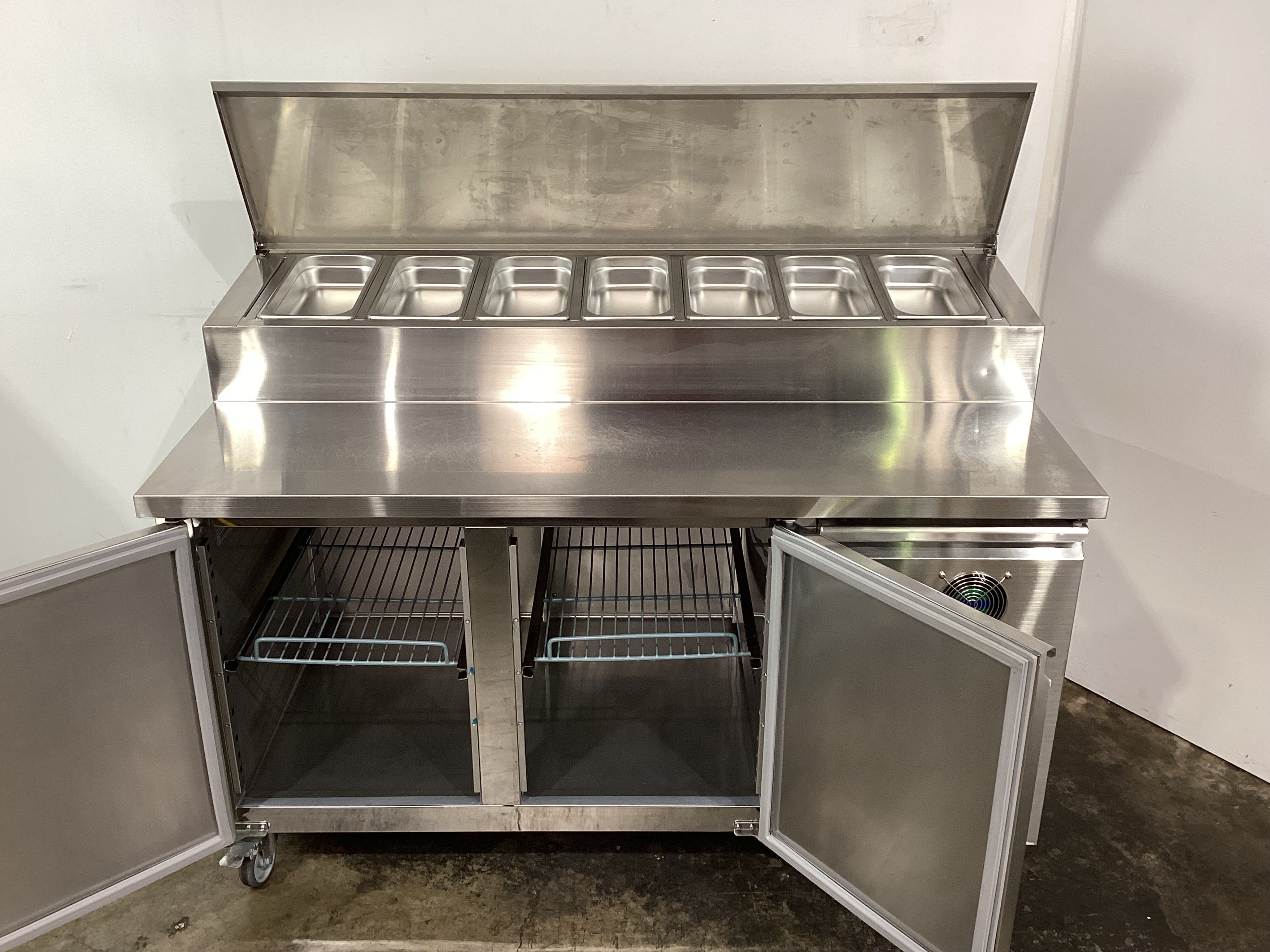 FED XSS8C15S2V Sandwich Prep Fridge