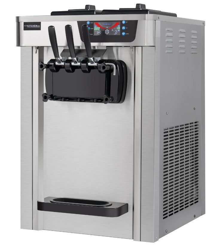 Aus Kitchen AUSKPSSA22AB Soft Serve Ice Cream Machine