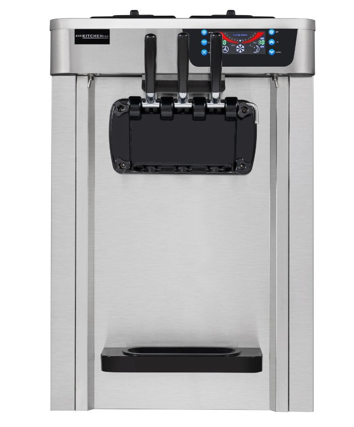 Aus Kitchen AUSKPSSA22AB Soft Serve Ice Cream Machine