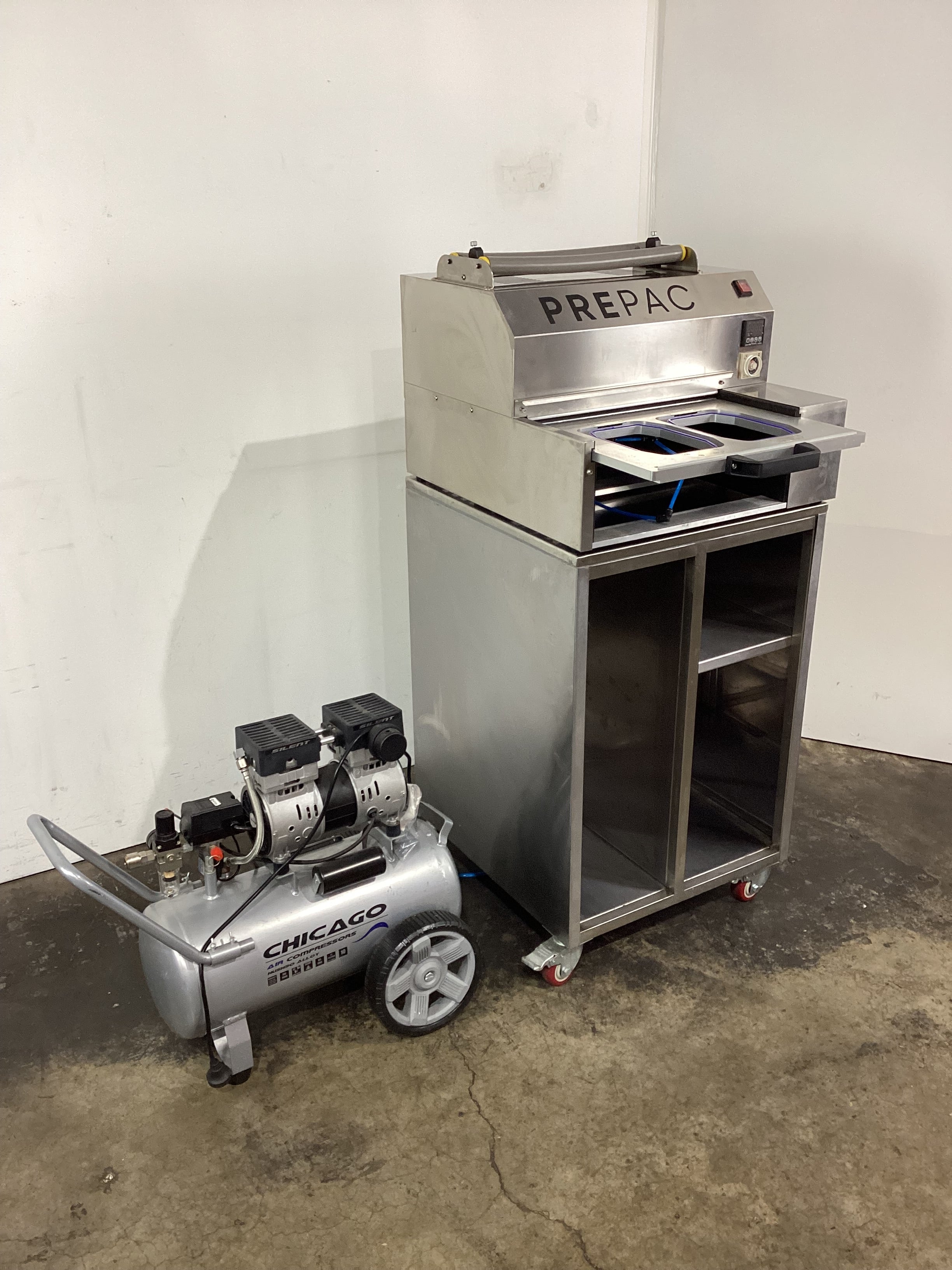 Rotopack Rapida-Gas-Flush Semi-Automatic Tray Sealer