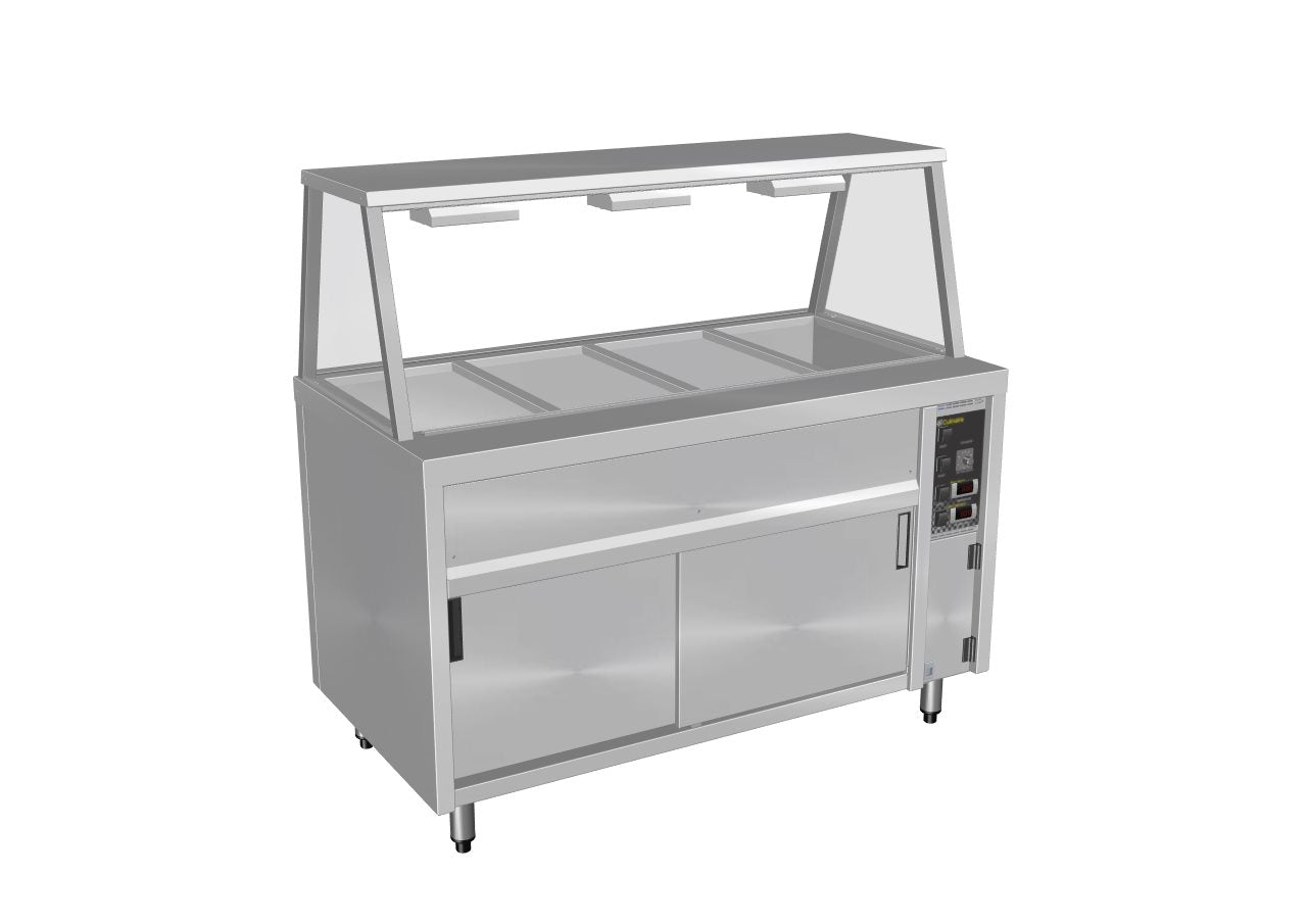 Culinaire CH.BMH.I.GA.6 - Bain Marie Island With A Frame Gantry