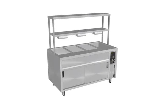 Culinaire CH.BMH.I.GDB.4 - Bain Marie Island with Double Gantry