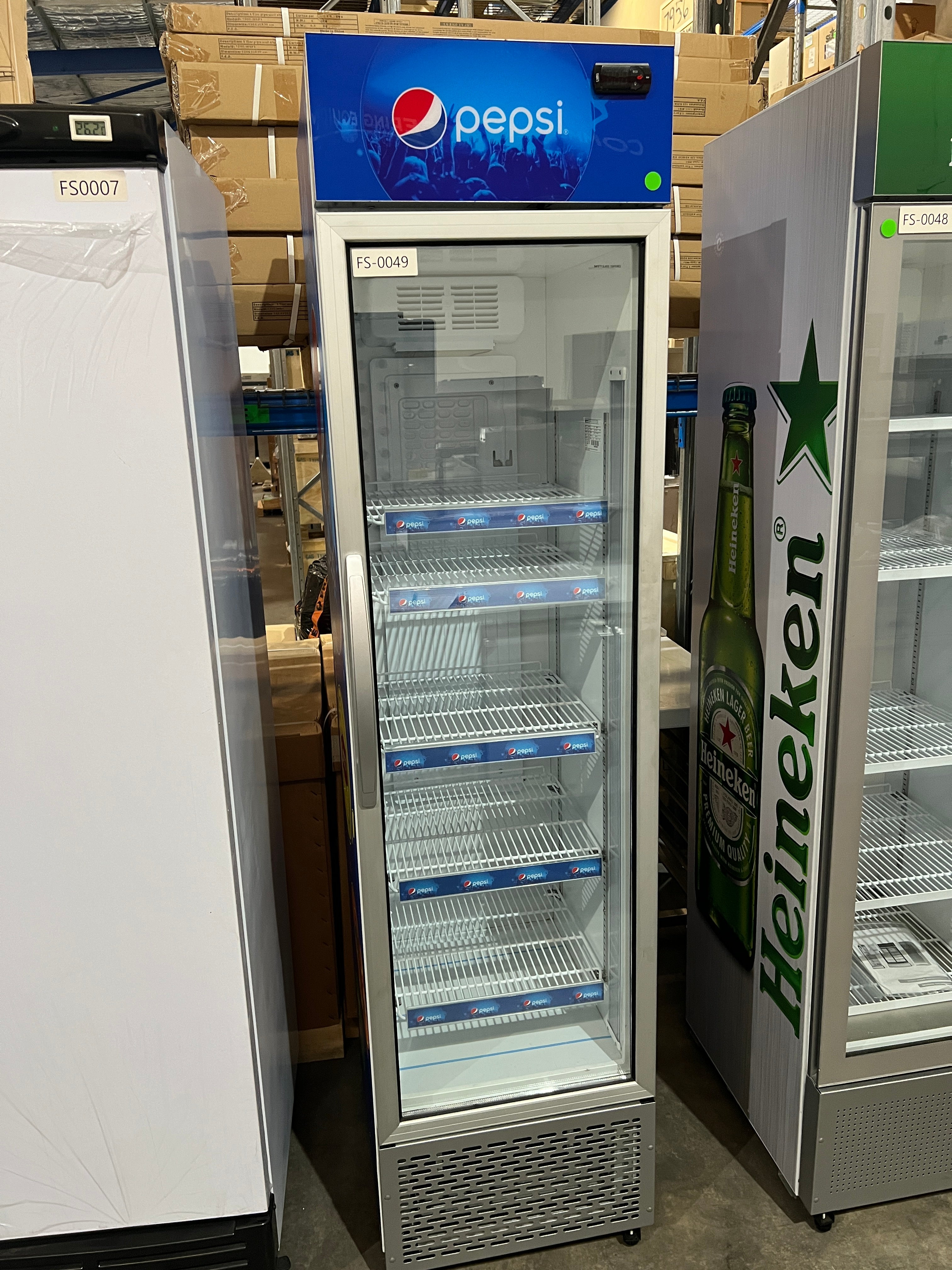 Bromic GM0300 Upright Display Fridge