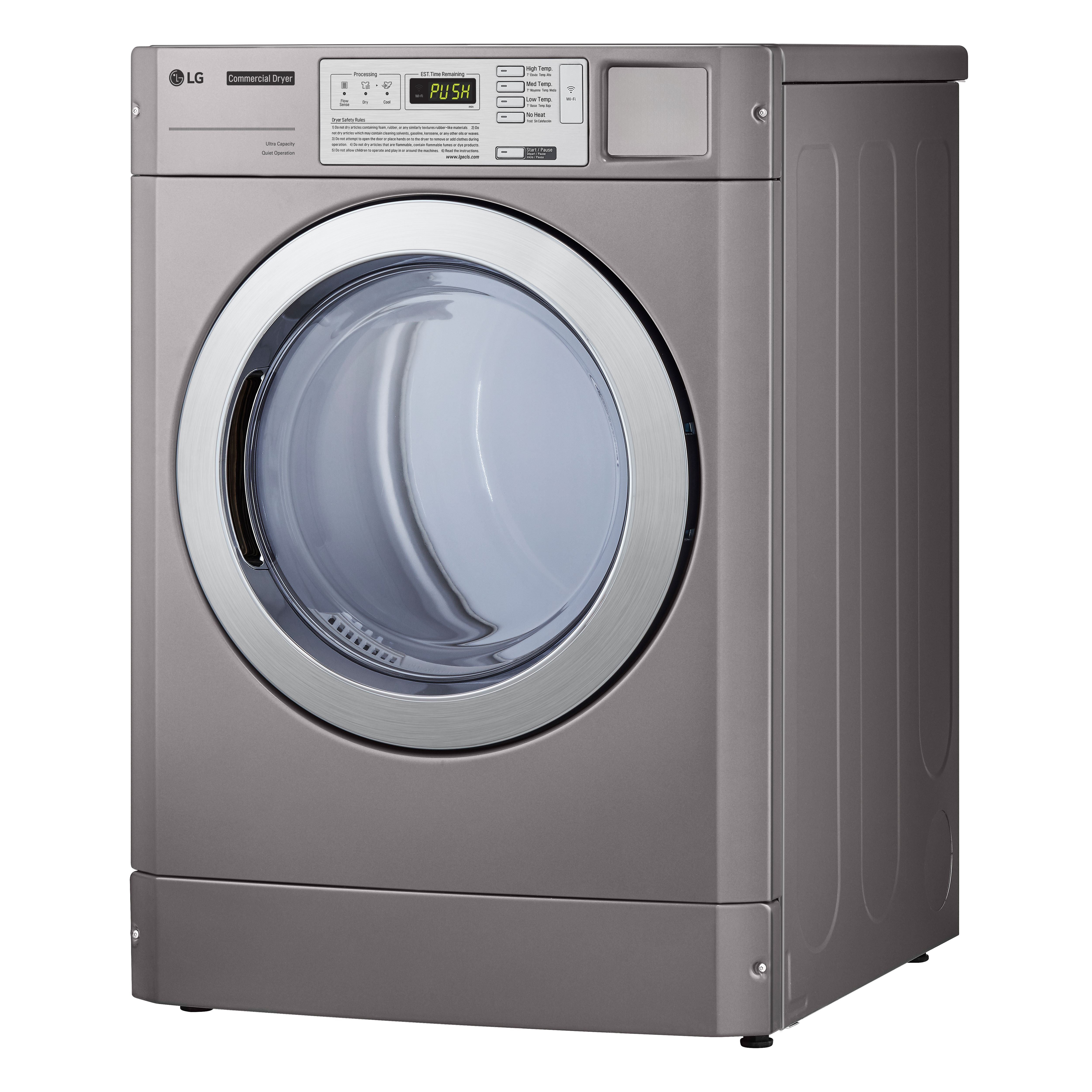 LG Commercial CDG27RUQES - 10kg Electric Dryer