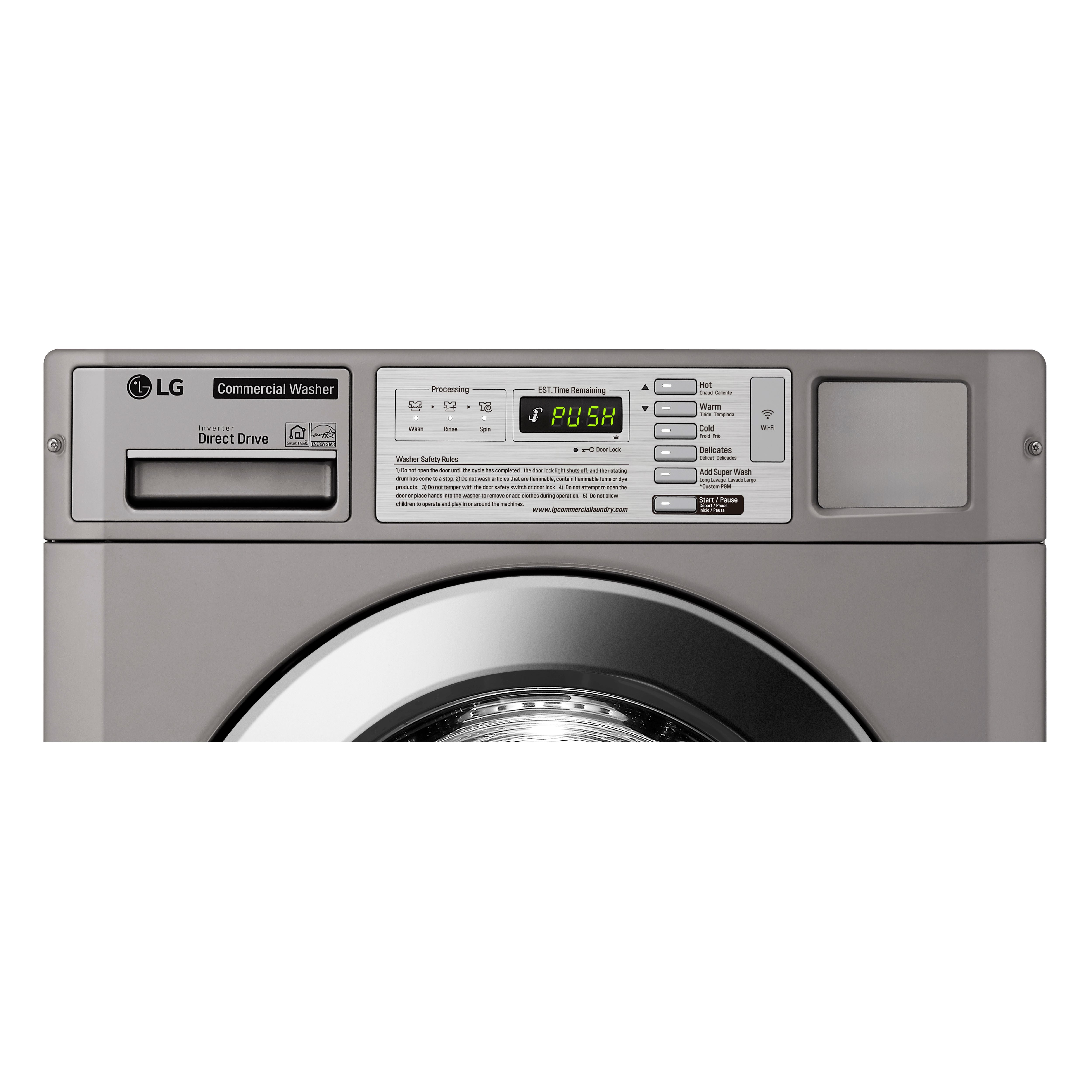 Thumbnail - LG Commercial CWT29MDQRS - 15kg Front Load Washing Machine