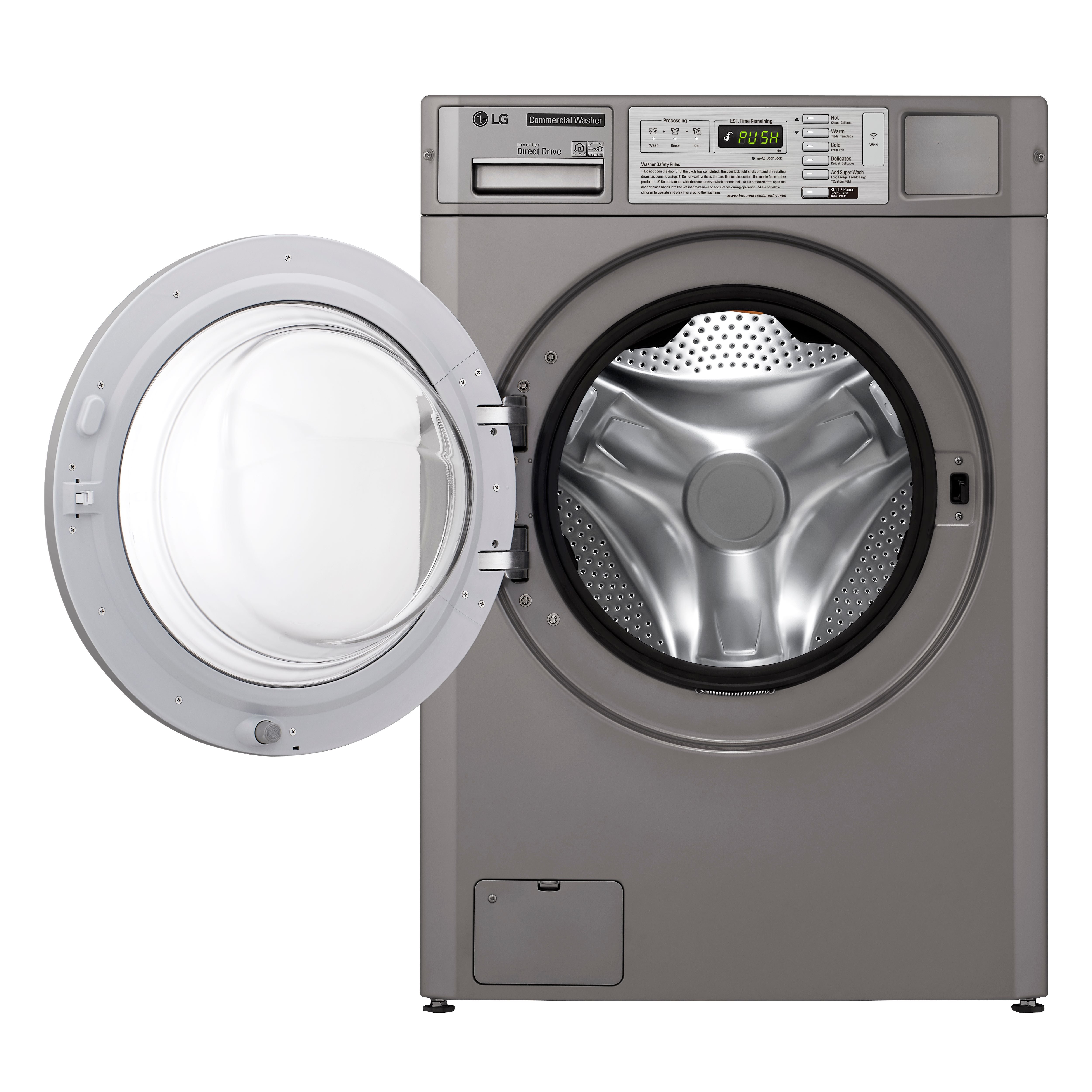 Thumbnail - LG Commercial CWT29MDQRS - 15kg Front Load Washing Machine