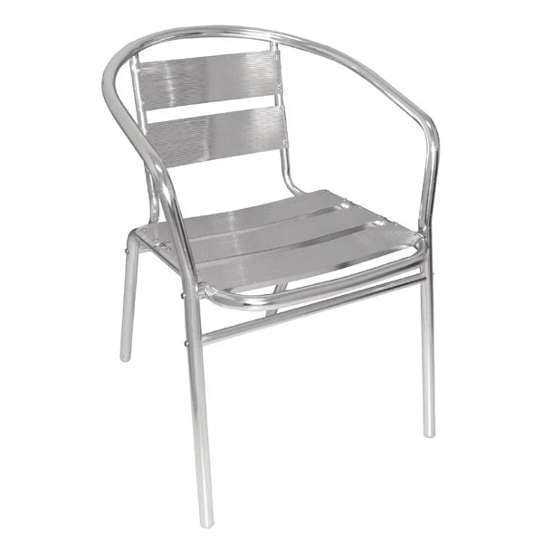 Thumbnail - Bolero U419 - Four Aluminium Arm Chairs