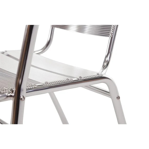 Thumbnail - Bolero U419 - Four Aluminium Arm Chairs