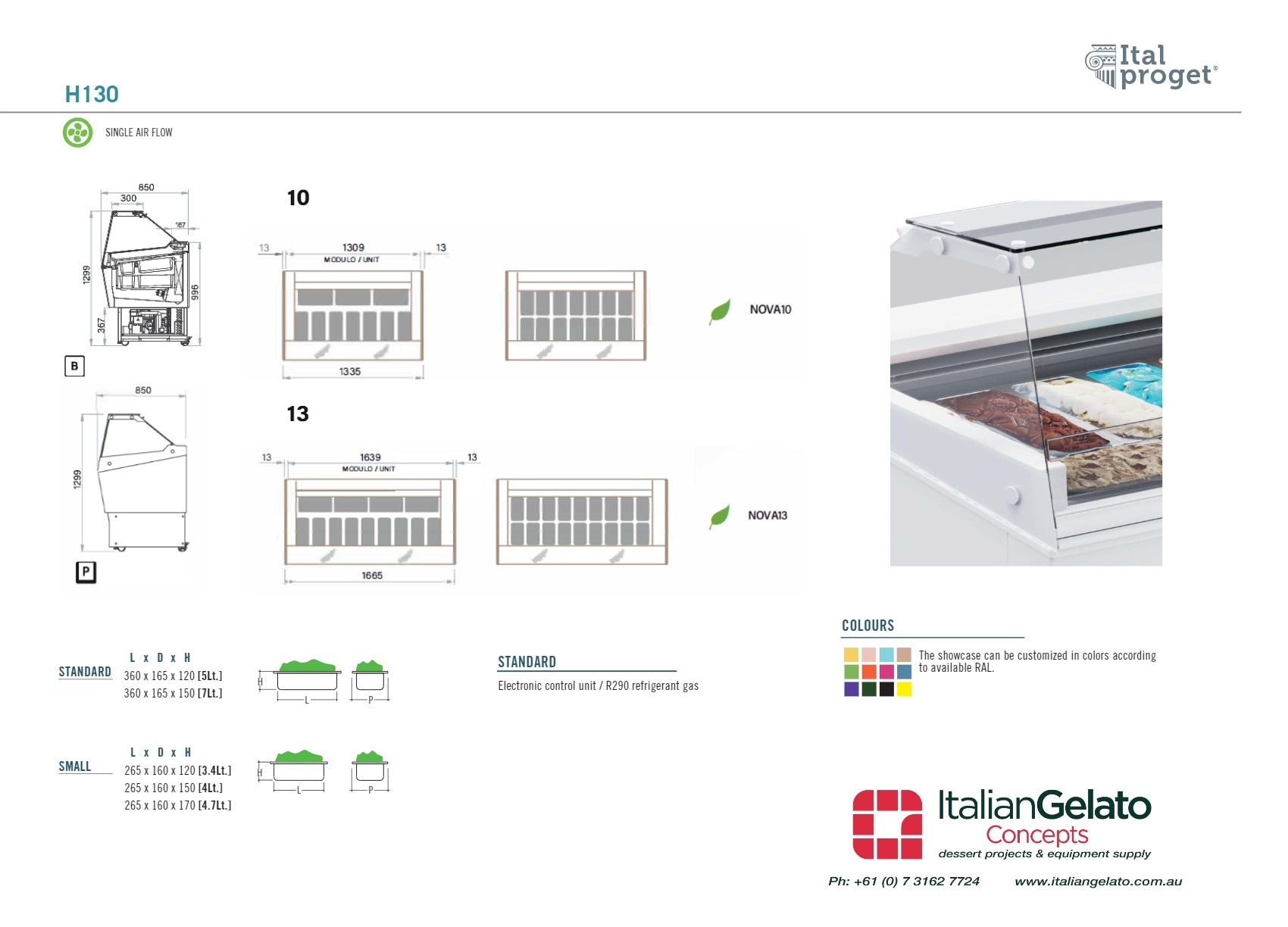 Thumbnail - Italproget Nova 10 - Gelato Display Freezer