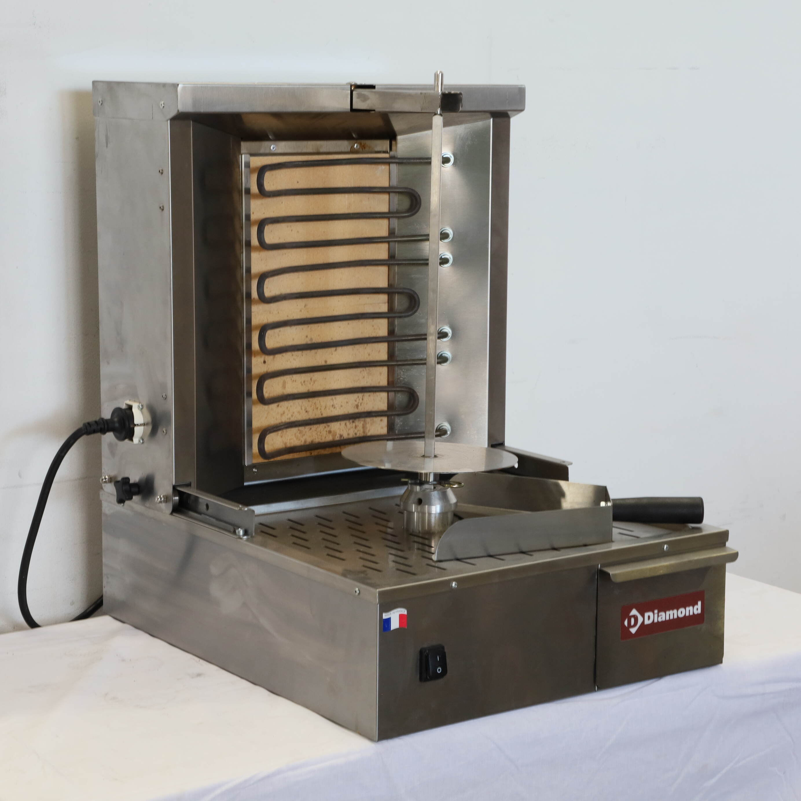 Diamond KEB-E40 - 2 Burner Kebab Machine (2)